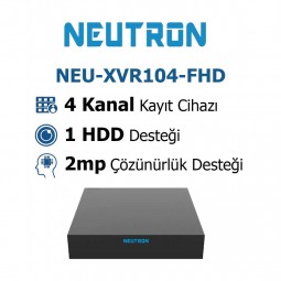 Neutron NEU-XVR104-FHD 4 Kanal Ahd Kayıt Cihazı